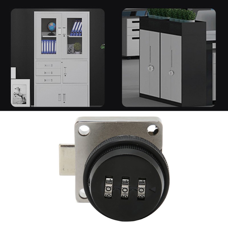 Combination Cam Lock Zinc Alloy Keyless Password Drawer Lock for