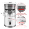 Electric Citrus Juicer, Rechargeable Juicer Machine with USB Cable and