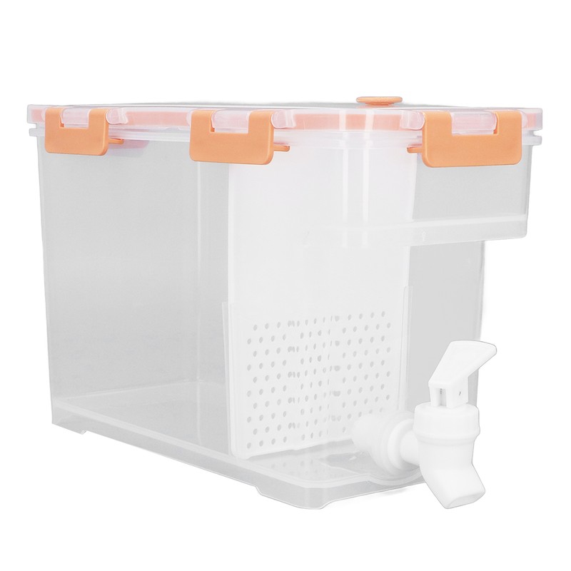 3.5L Drink Dispenser with Spigot Rubber Ring Safe Large Capacity