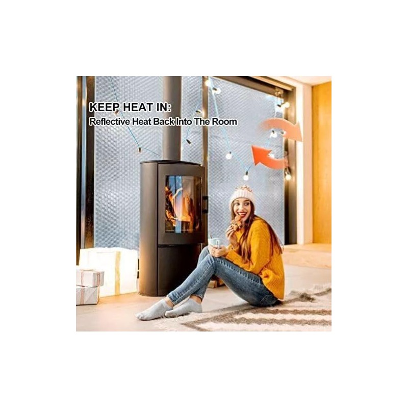 Reflectix Foil Double Insulation Reflective Window Shutter KIT + Adhesive