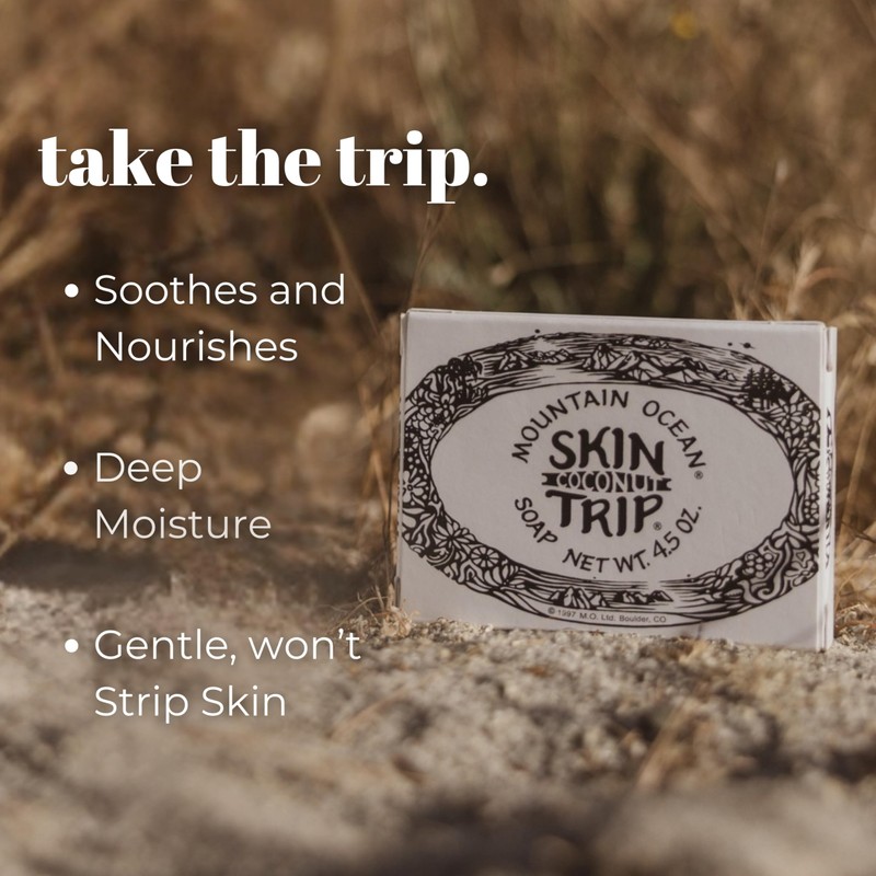 Mountain Ocean Skin Trip Coconut Soap | 4.5oz | Gentle