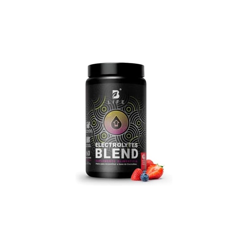 B Life Electrolitos de 60 Servicios con 1000mg de Citrato