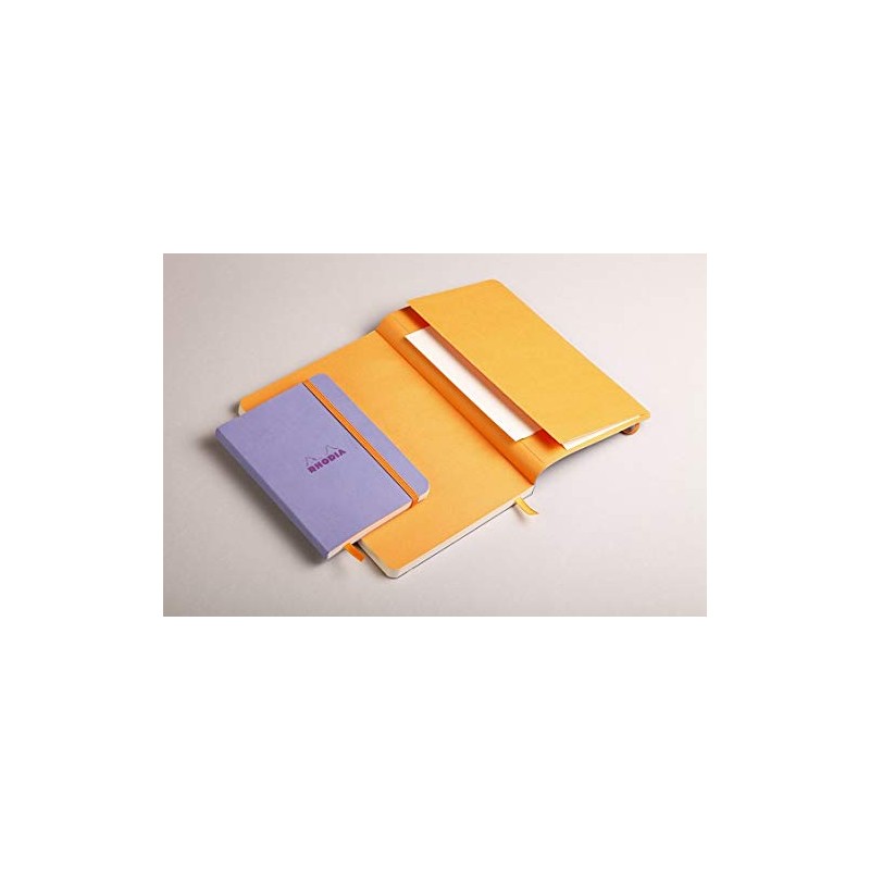 Rhodia Rhodiarama SoftCover Notebook - 80 Lined Sheets - 9