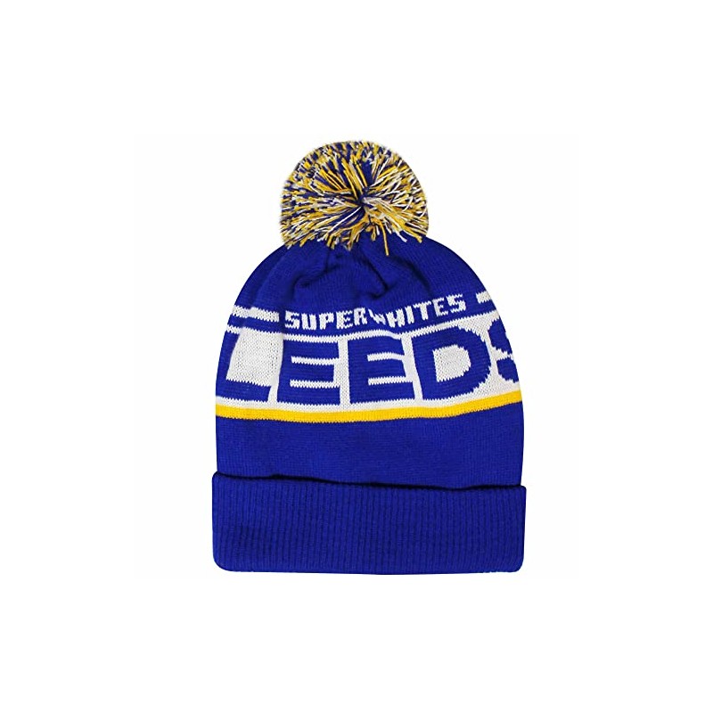 GIFTS 4 ALL Leeds Utd Football Fans Ski Bobble Hat,