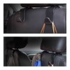 Car Headrest Hooks Luggage Rack Car Hook Black Load Capacity