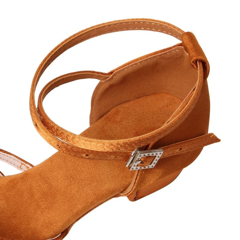 SWDZM Scarpe da Ballo Latino Americano Bambina Standard Salsa Ballroom