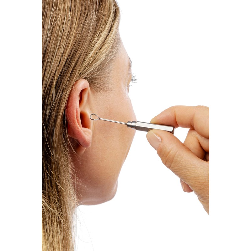 Remos Ear Pick for Hygienic Removal of Earwax with Stainless