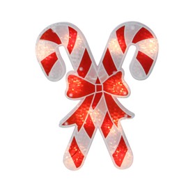Northlight Christmas, Window Decorations,Lighted, Red