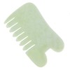 Artibetter Jade Gua Sha Massage Tool Comb Shape Spa Acupuncture