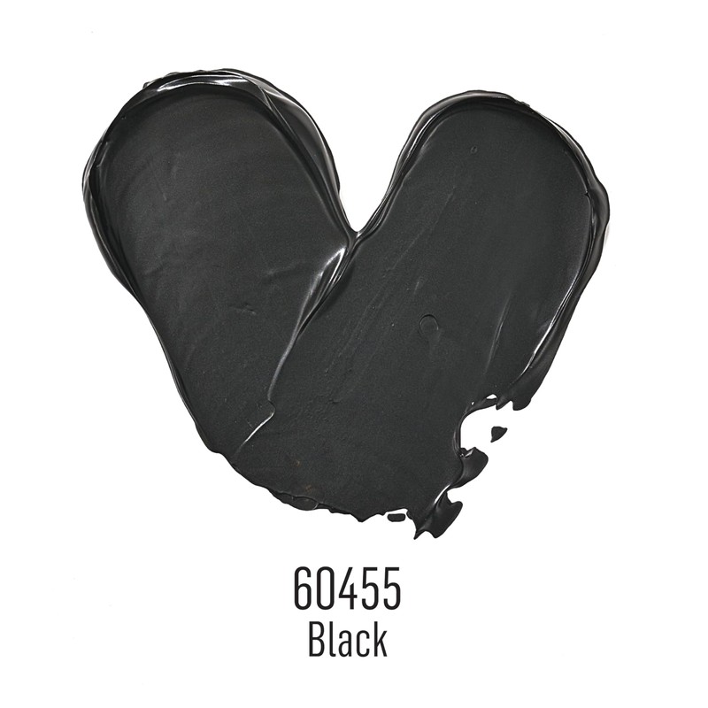 FolkArt Super Thick Acrylic Paint with a Textured Finish, Black,