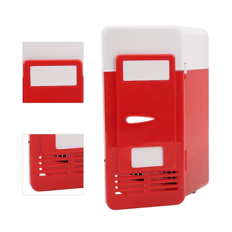 USB Mini Fridge Refrigeration Heating Freezing Travel Car Fridge Beverage