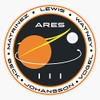 The Martian Mission Patch Sticker Bumper Sticker Vinyl Decal 5"