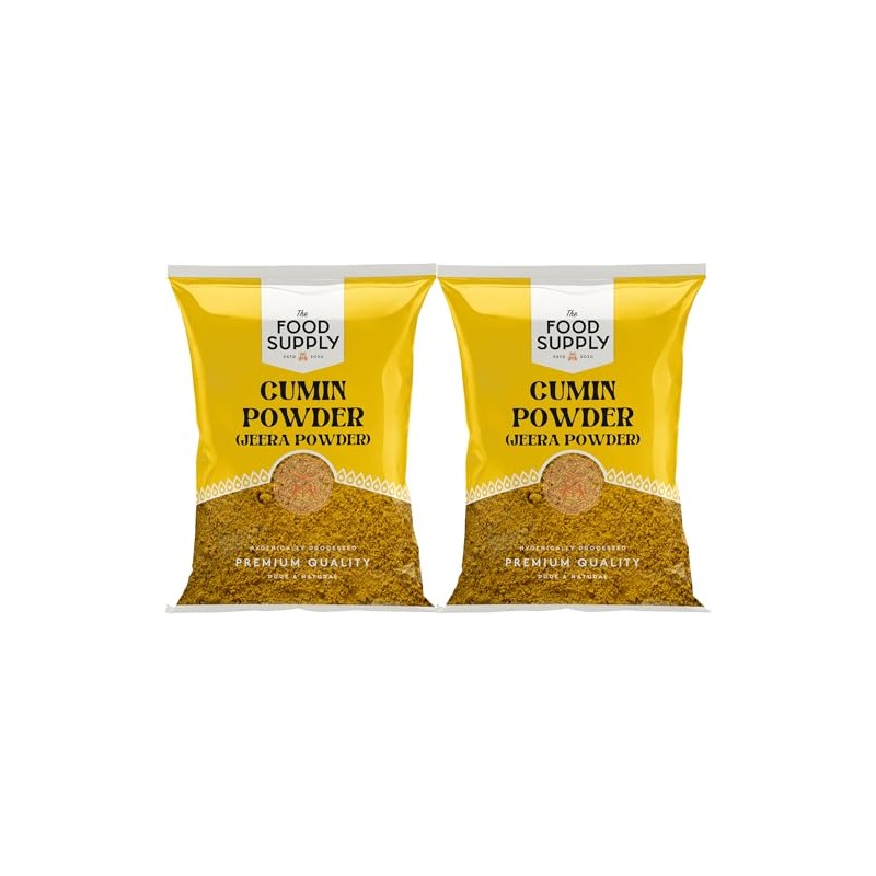 Cumin Powder 2x100g, Ground Cumin, Jeera Powder - Finest Premium