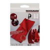 Fackelmann Weinglaspoliertuch, Poliertuch für Gläser, Geschirrtuch aus Polyester (Farbe: Rot),