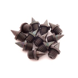 Stainless Steel Track and Cross Country Spikes XX-Small Black