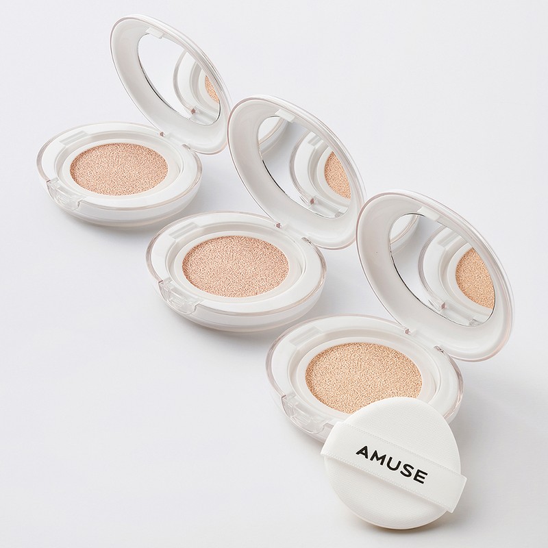 Amuse Ceramic Skin Perfector Cushion original + 2 refills, 1.5