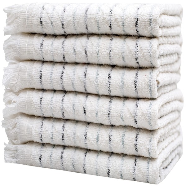 Pleasant Home Kitchen Towels (16”x 26”, 6 Pack) – Large