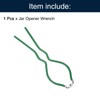 sourcing map 1Pcs 10.8" x 3.1" Bottle Wrench Jar Opener