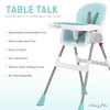 Dream On Me Portable 2-in-1 Tabletalk High Chair, Convertible Compact