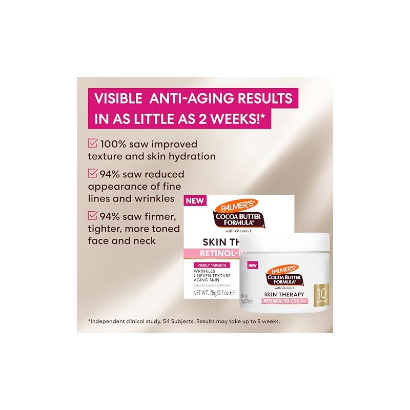 Palmer's Cocoa Butter Formula Skin Therapy Oil Crema Facial Retinol-10,