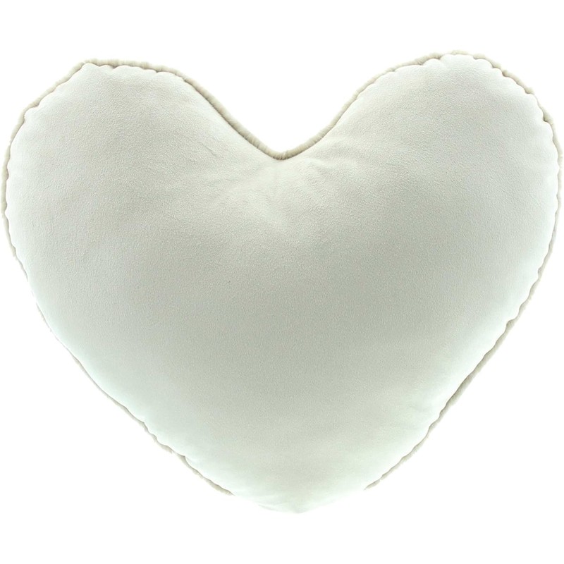 FRANK FLECHTWAREN Cuddly Cushion Heart, 100% Polyester, Dimensions: Diameter 40