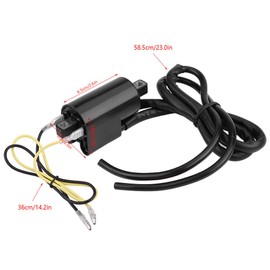Motorcycle Ignition Coil, 2pcs Motorcycle Ignition Coil Accessories for GSF400/GSF600/GSF1200 Bandit