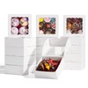 SLShePack 20 Pack Bakery Boxes 5x5x2 Inches Chocolate Covered Strawberries