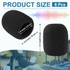 Windscreen for SM58, Microphone Windshield Foam Cover Pop Filter for