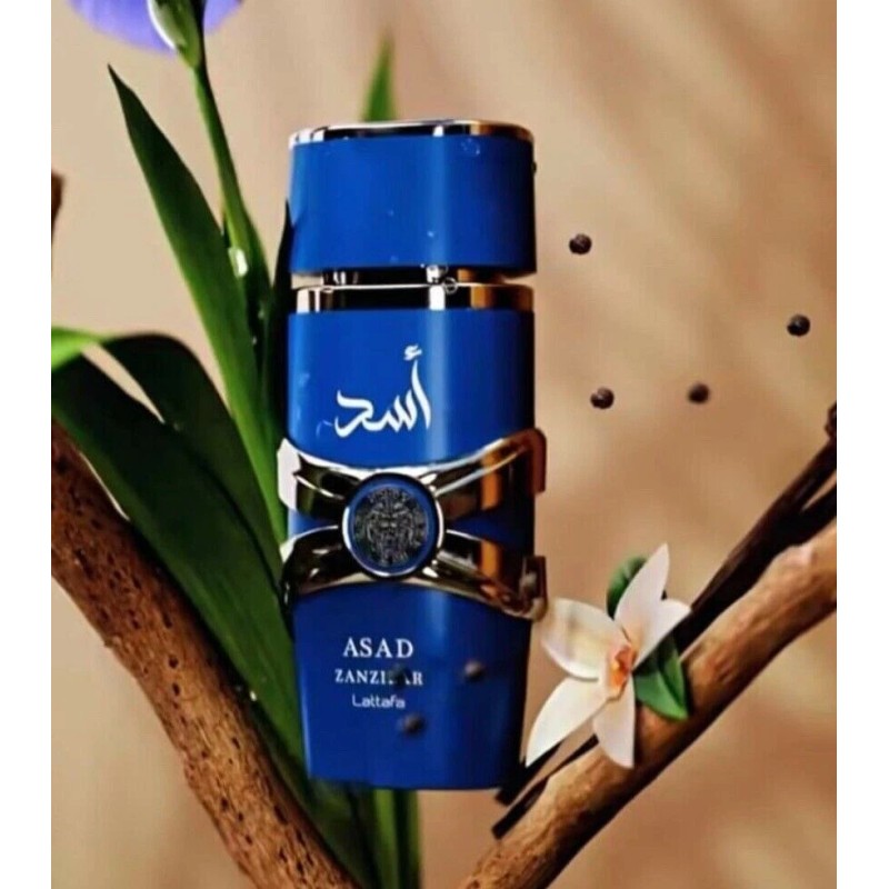 Lattafa Asad Zanzibar Perfume By Lattafa Eau De Parfum 3.4