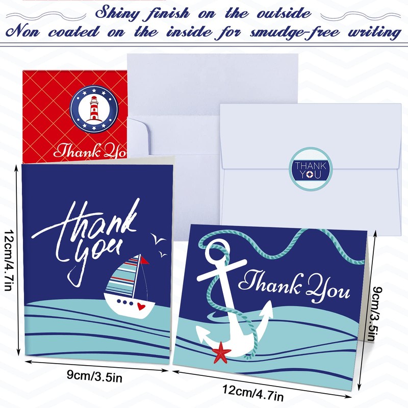 Hotop Sets Cruise Staff Thank You Cards Cruise Nautical Thank