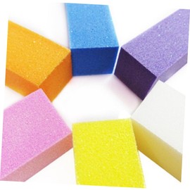 Ipetboom 10Pcs Random Color Nail Buffer Sponge Blocks Manicure Nail File Buffing Tool for Home Pedicure