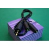 DC Pro 3.5mm 4 Pole TRRS Adapter Y-cable For Headsets,