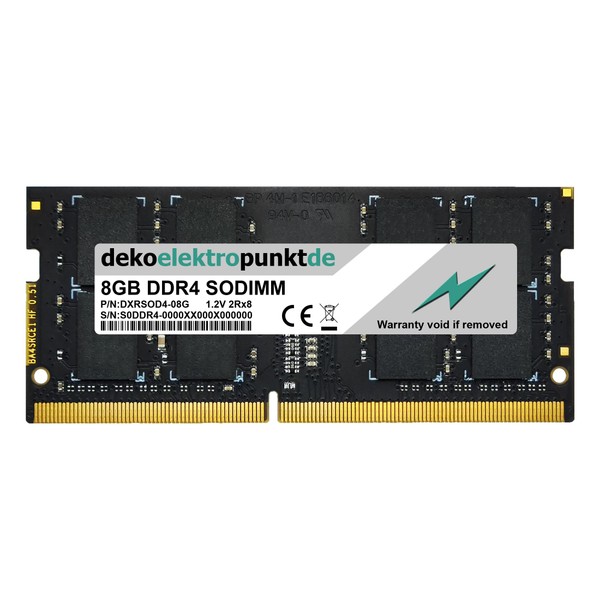 dekoelektropunktde 8GB RAM Speicher passend für Dell Alienware 15 Gaming