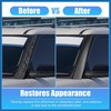 A ABSOPRO Pair Windshield A-Pillar Trim Panel for Ford Flex