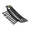 100pcs Hair Extension Clips Multipurpose 38mm 10 Teeth Wig Clips