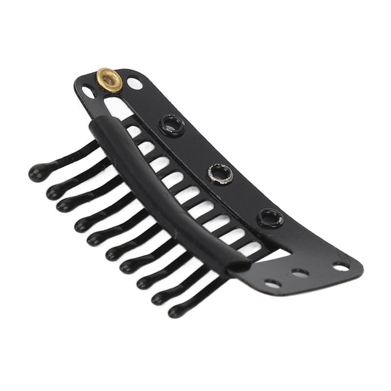 100pcs Hair Extension Clips Multipurpose 38mm 10 Teeth Wig Clips