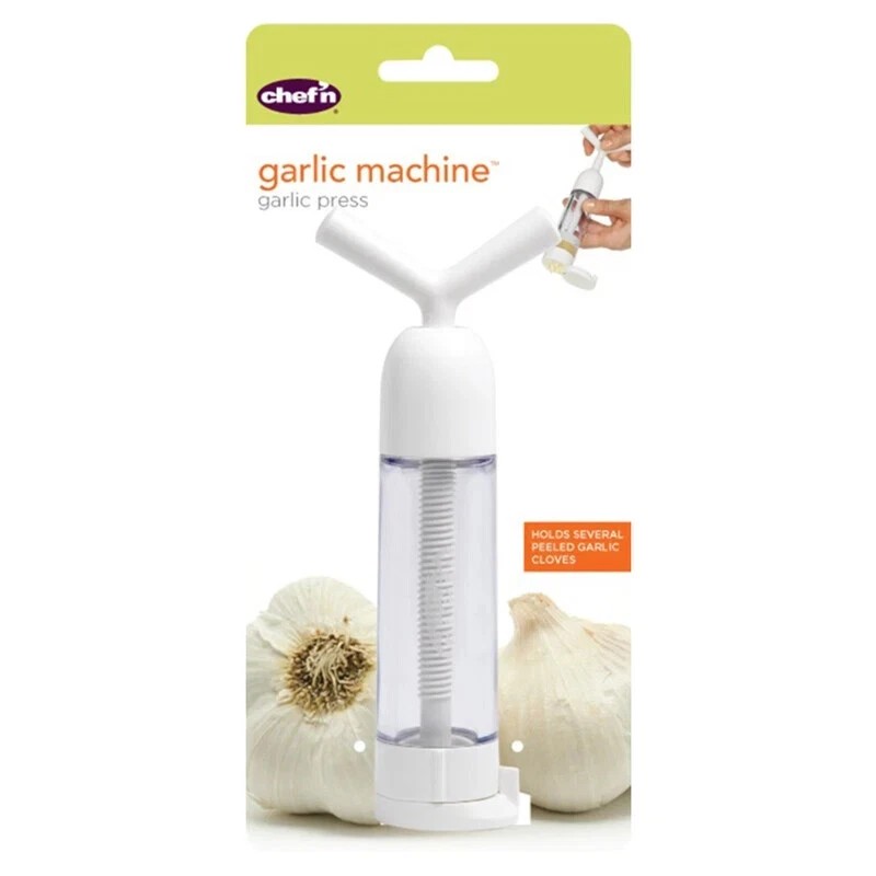 Chef'n NEW Chef'n 102-474-009 White Plastic Quick Release Top Garlic