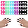 YUXIANLB U Shape Nail Polish Protector, 10 Sheet 100 Pieces