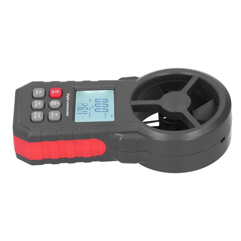 WT87B Bluetooth Digital Anemometer with LCD Backlight 9V Handheld Wind