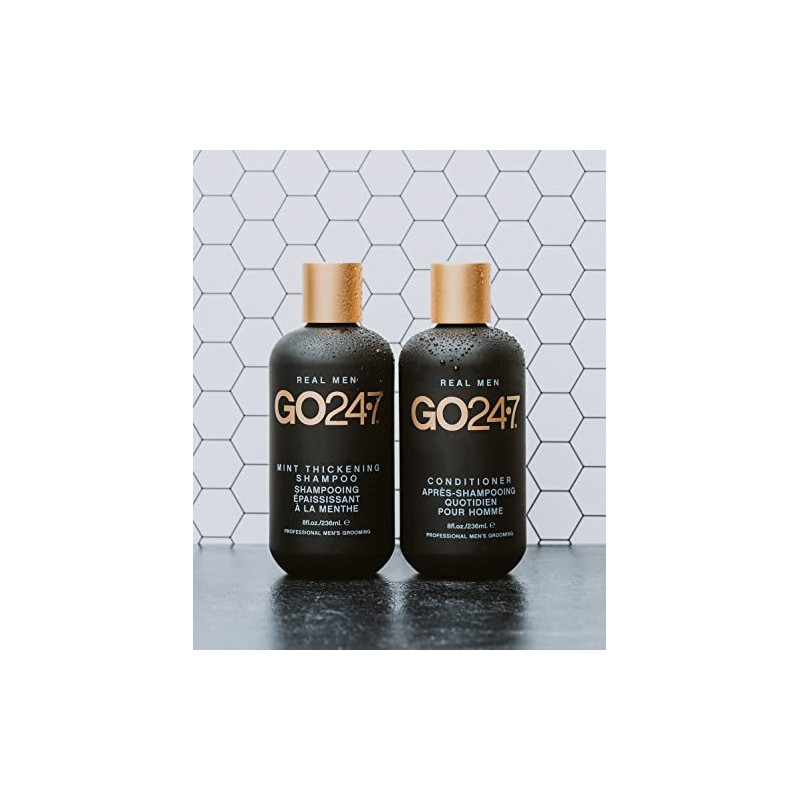 GO247 Mint Thickening Shampoo, 8 Oz