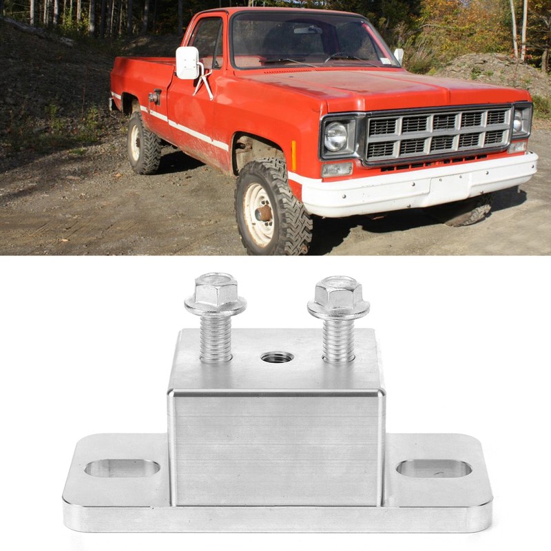 Solid Transmission Mount Aluminum Alloy Mounting Base Fit for Chevy