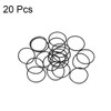 sourcing map Metric Nitrile Rubber O-Rings Seal 19 mm AD