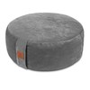 Round Velvet Meditation Pillow D=13"/16" H=5.5" Yoga Bolster Floor Pouf