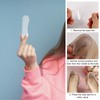 6 Pairs Sandal Strap Cushion Strips, Transparent Self-Adhesive Heel Liners
