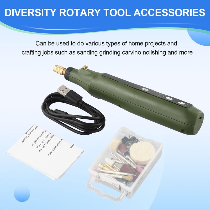 Aswalling Handheld Electric Grinder Mini Sanding Power Tools Electric Drill