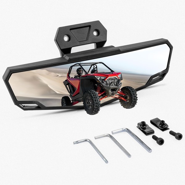OUMURS UTV Center Mirror Compatible with 2020 2021 2022 2023
