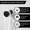Vista Wall Hook Screw SUS304 Stainless Steel Coat Hooks Heavy