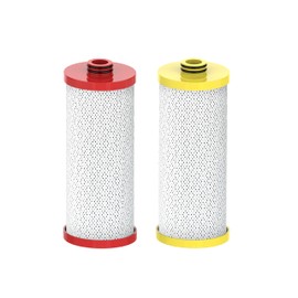 Waterspecialist WS852-R Replacement for Aquasana® Under Sink Water Filter AQ-5200R, Aquasana® Filter Replacement, 500 Gallons, Reduce 99% of Chlorine, Taste and Odor, 2 Filters