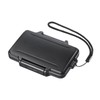 Sanwa Supply FC-MMC29BK Memory Card Case, Waterproof, Dustproof, IP55 Equivalent