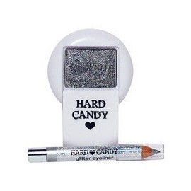 Hard Candy Glitter Eye Cream Plus Glittering Liner SILVER (FLASHY) ONLY 1 IN THE PACK